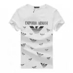 armani t shirt and shorts fly eagle white